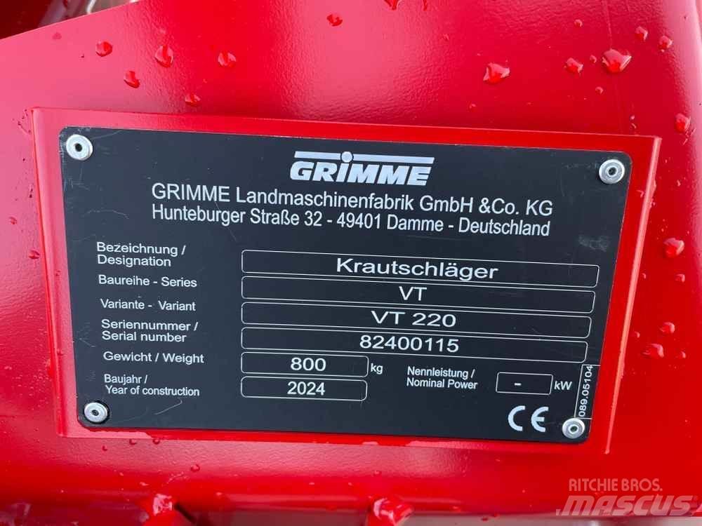 Grimme VT 220F ماكينات زراعية أخرى
