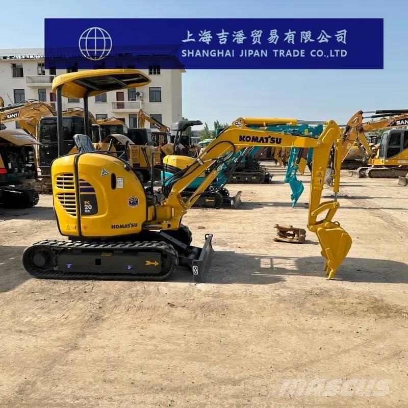 Komatsu PC 20 MR حفارات صغيرة أقل من 7 طن (حفارات صغيرة)