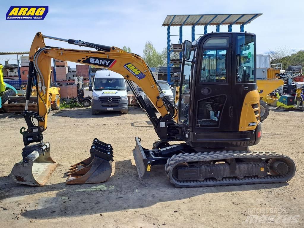 Sany SY 35 U حفارات صغيرة أقل من 7 طن (حفارات صغيرة)