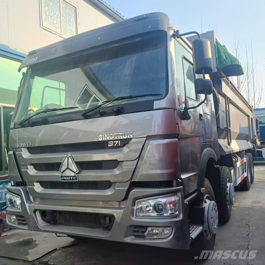 Howo 371 8x4 شاحنات قلابة