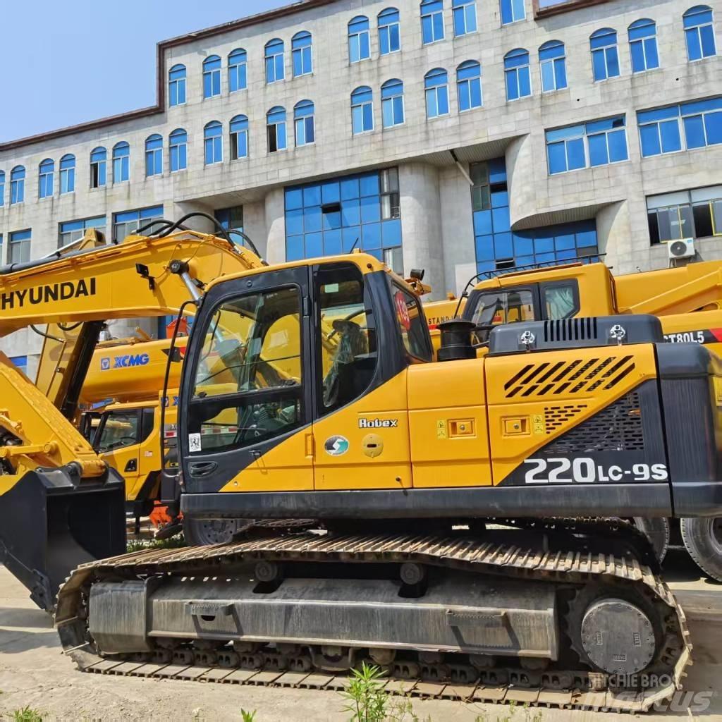 Hyundai 220lc-9s حفارات زحافة