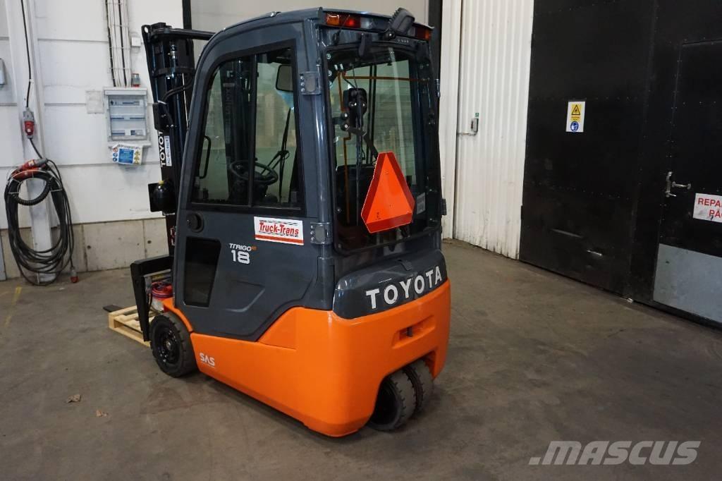 Toyota 8FBEK18T شاحنات ذات رافعات شوكية تعمل بالكهرباء