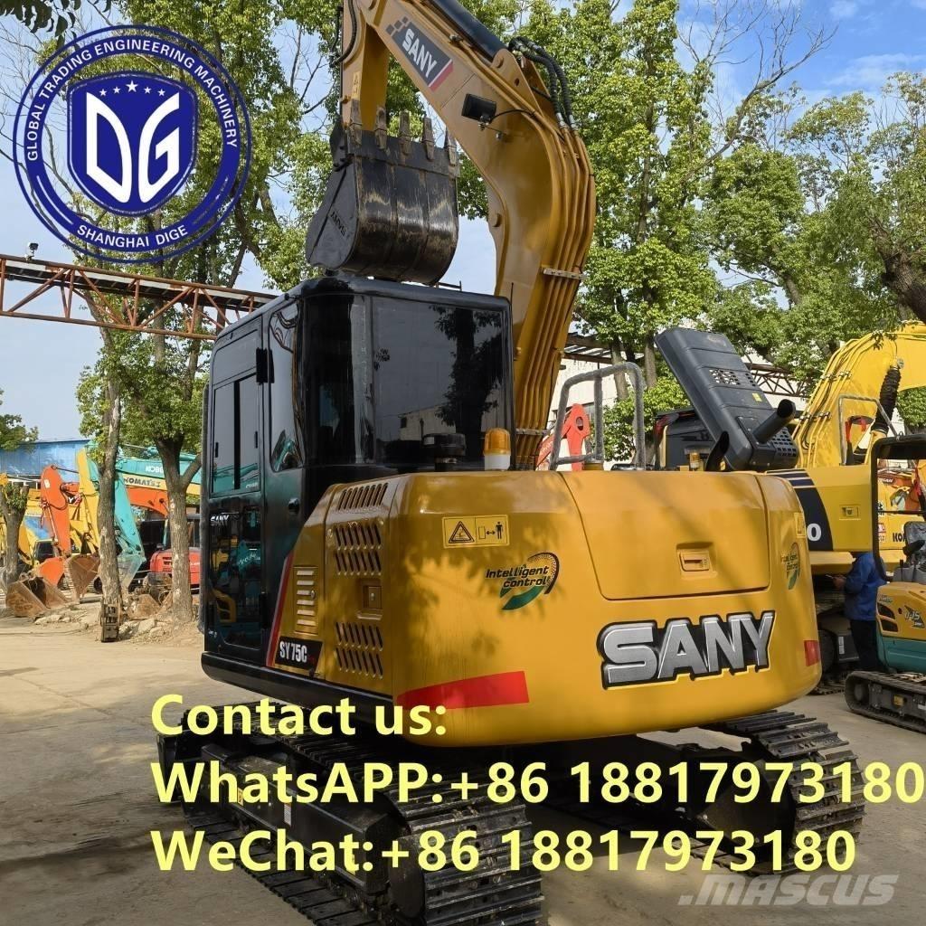 Sany SY 75 C pro حفارات زحافة