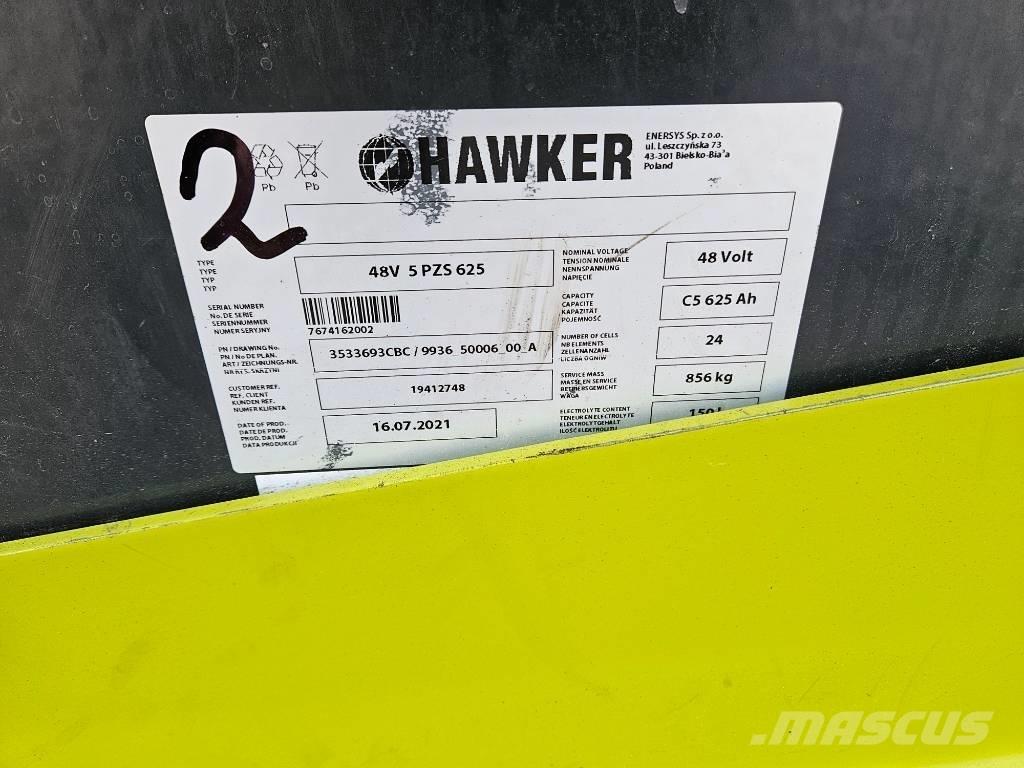 Clark GTX 18 شاحنات ذات رافعات شوكية تعمل بالكهرباء