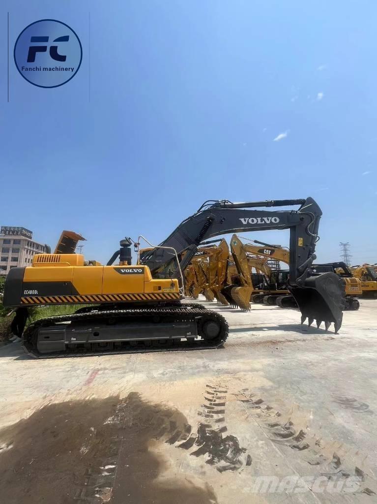 Volvo EC 480 D L حفارات زحافة