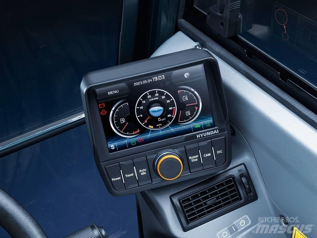 Hyundai HW 65 A حفارات بعجل
