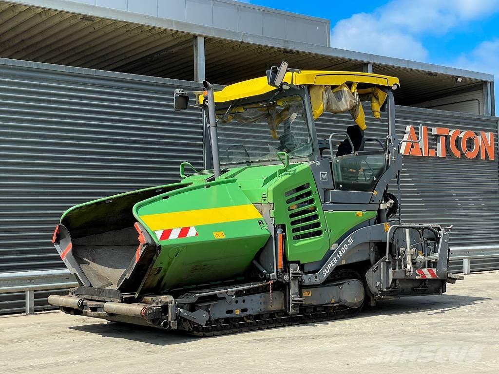 Vögele SUPER 1800-3I معدات السفلتة