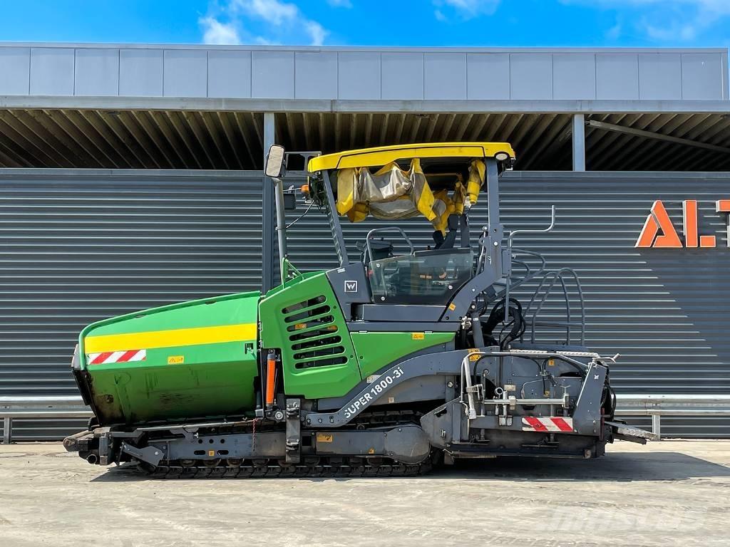 Vögele SUPER 1800-3I معدات السفلتة