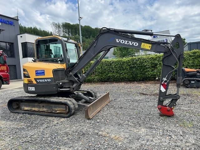 Volvo ECR 58 D حفارات صغيرة أقل من 7 طن (حفارات صغيرة)