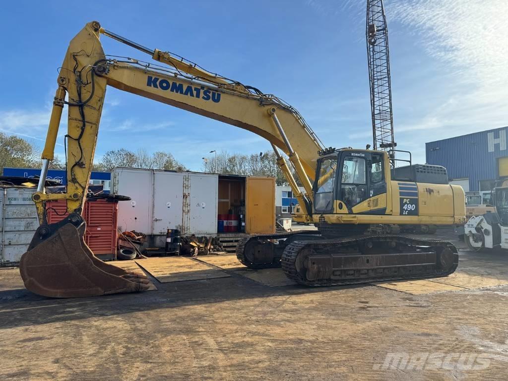 Komatsu PC 490 LC-10 حفارات زحافة