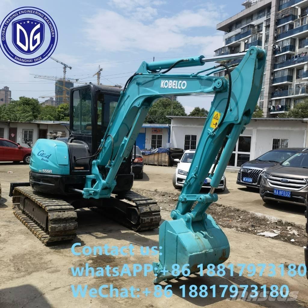 Kobelco SK 55 SR حفارات صغيرة أقل من 7 طن (حفارات صغيرة)
