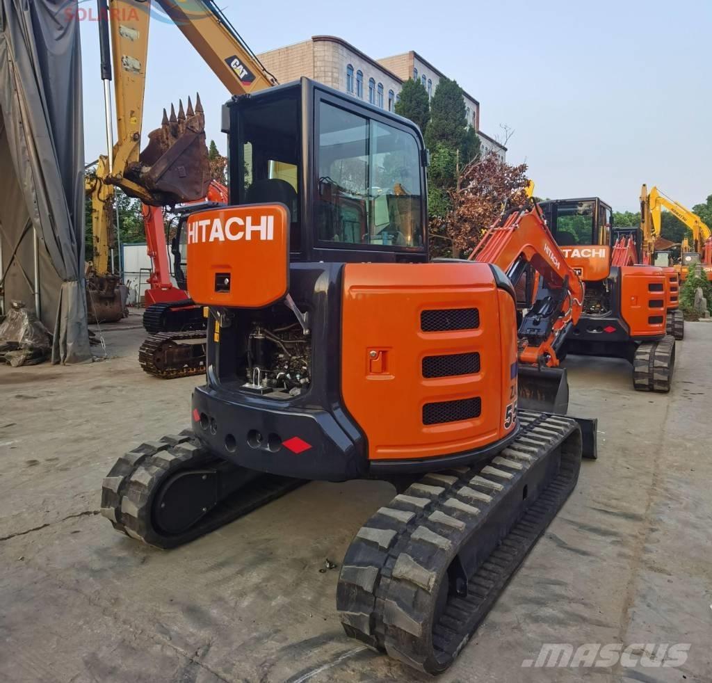Hitachi ZX 55 USR حفارات صغيرة أقل من 7 طن (حفارات صغيرة)