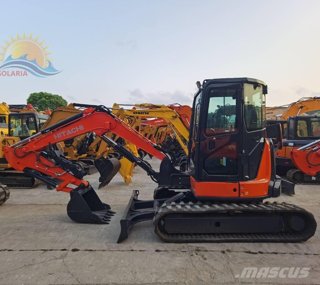 Hitachi ZX 55 USR حفارات صغيرة أقل من 7 طن (حفارات صغيرة)