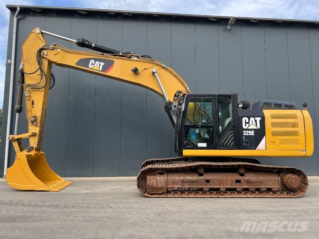 CAT 329E L حفارات زحافة