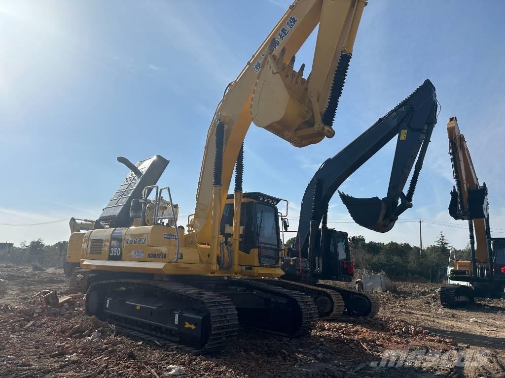 Komatsu PC 350-7 حفارات زحافة