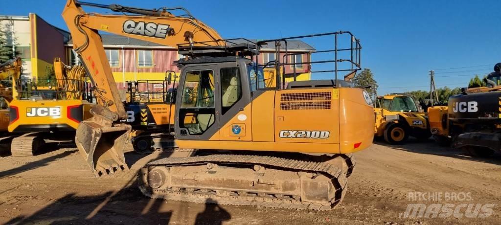 CASE CX 210 D حفارات زحافة