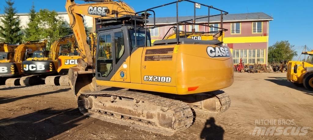 CASE CX 210 D حفارات زحافة