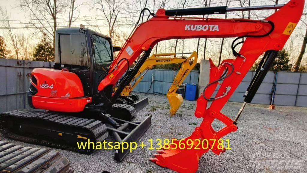 Kubota U 55-4 حفارات صغيرة أقل من 7 طن (حفارات صغيرة)