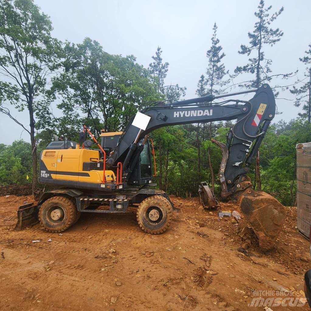 Hyundai HW 145 حفارات بعجل