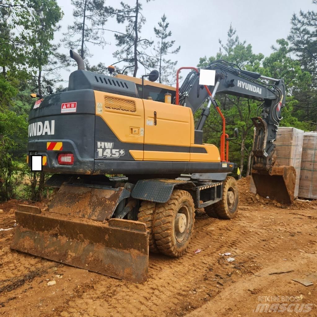 Hyundai HW 145 حفارات بعجل