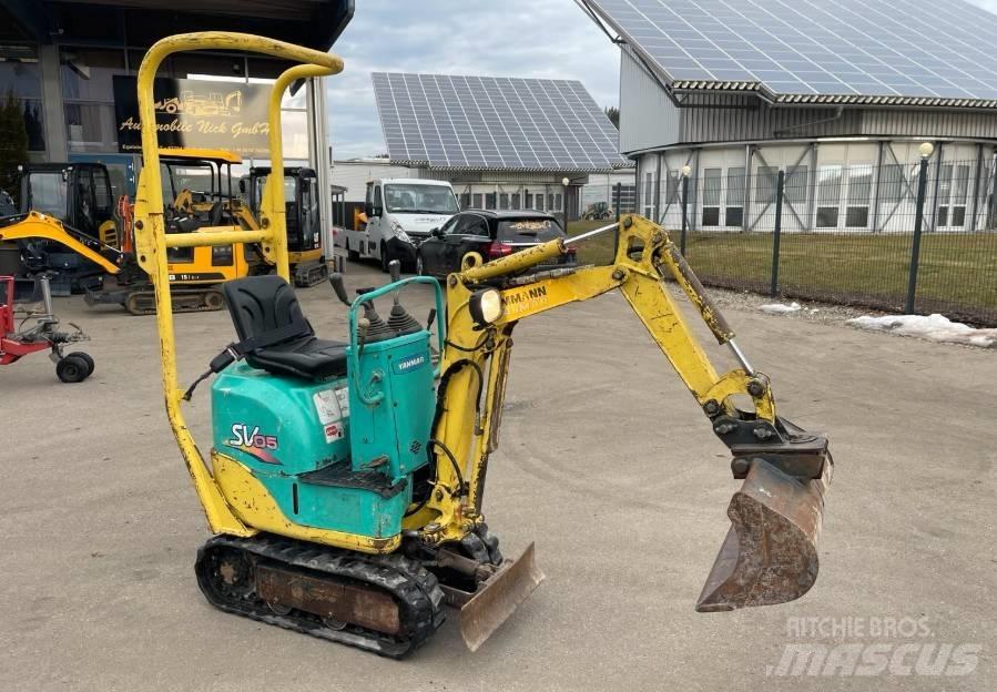 Yanmar SV 05 حفارات صغيرة أقل من 7 طن (حفارات صغيرة)