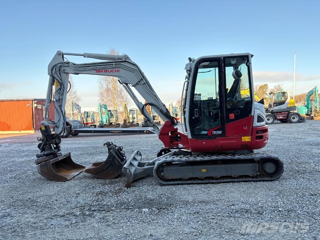 Takeuchi TB260 حفارات صغيرة أقل من 7 طن (حفارات صغيرة)