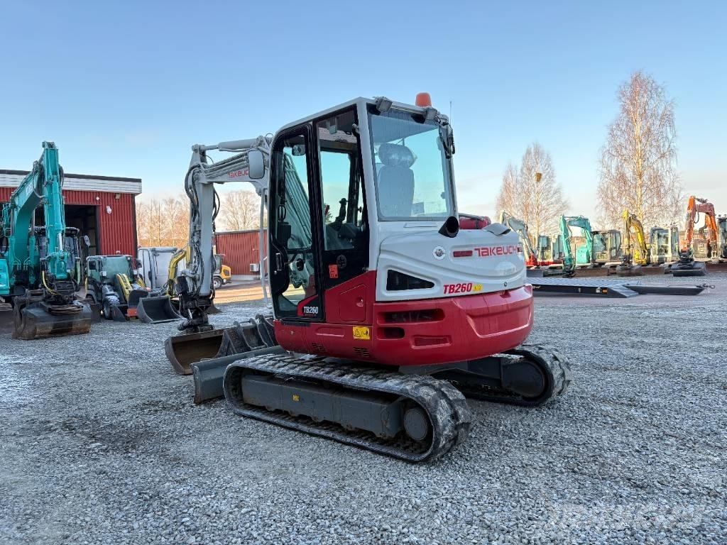 Takeuchi TB260 حفارات صغيرة أقل من 7 طن (حفارات صغيرة)