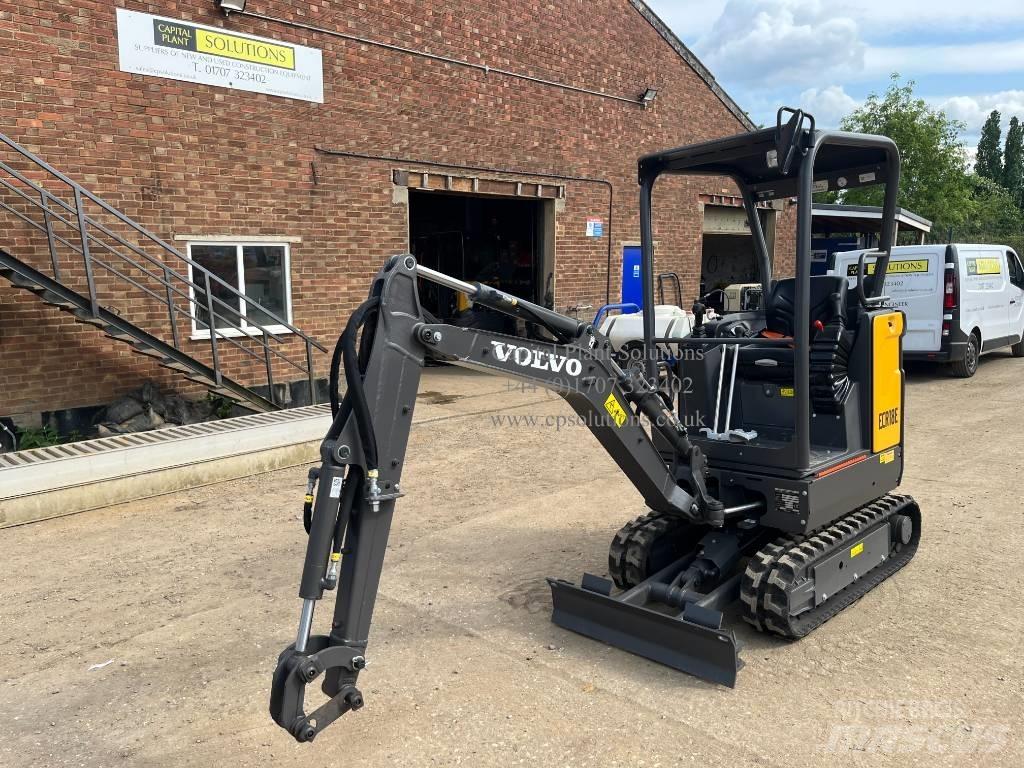 Volvo ECR 18 E حفارات صغيرة أقل من 7 طن (حفارات صغيرة)