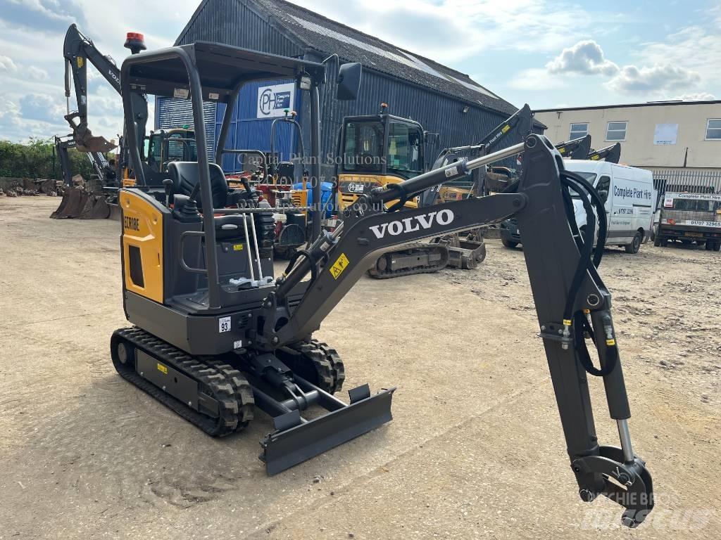 Volvo ECR 18 E حفارات صغيرة أقل من 7 طن (حفارات صغيرة)