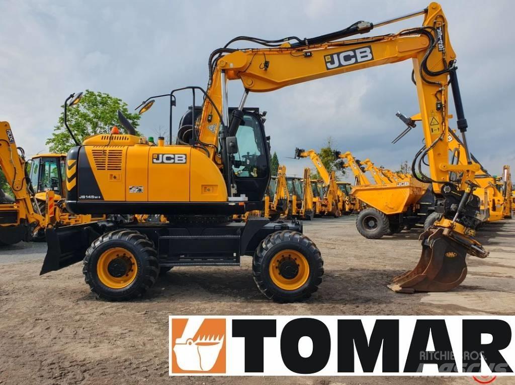 JCB JS 145 W حفارات بعجل