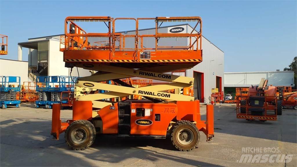 JLG 3394RT رافعات مقصية الشكل