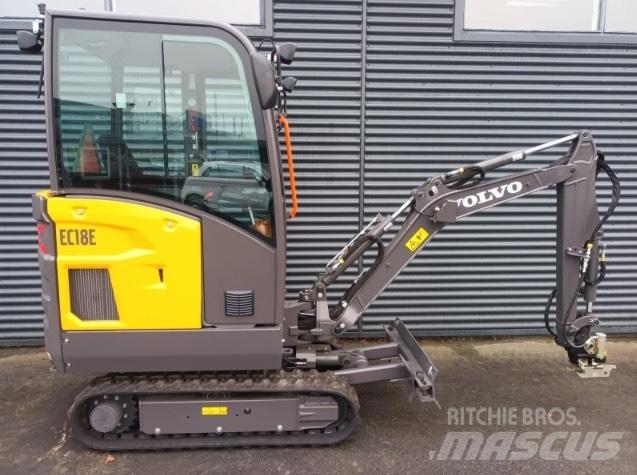 Volvo EC 18 E حفارات صغيرة أقل من 7 طن (حفارات صغيرة)