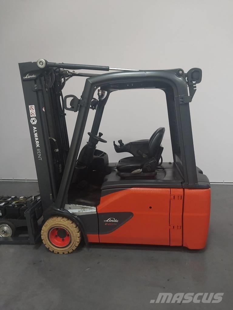 Linde E20L شاحنات ذات رافعات شوكية تعمل بالكهرباء