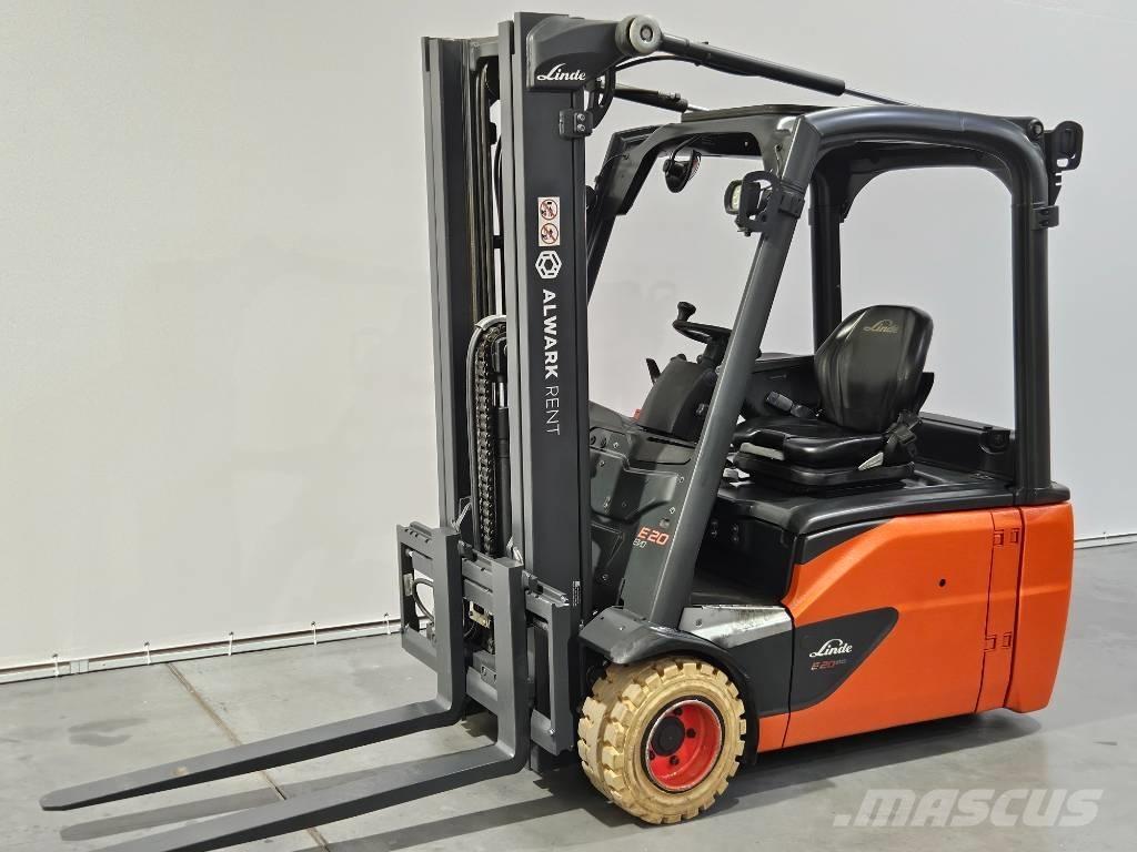 Linde E20L شاحنات ذات رافعات شوكية تعمل بالكهرباء