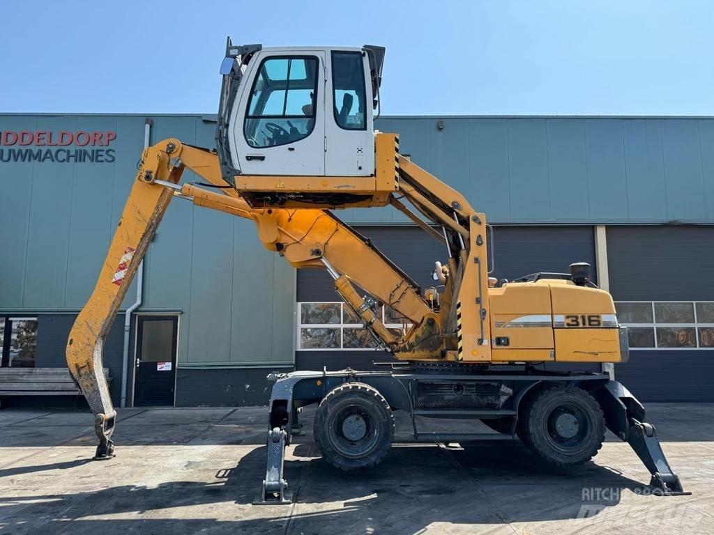 Liebherr A 316 مناولات المخلفات / مناولات صناعية