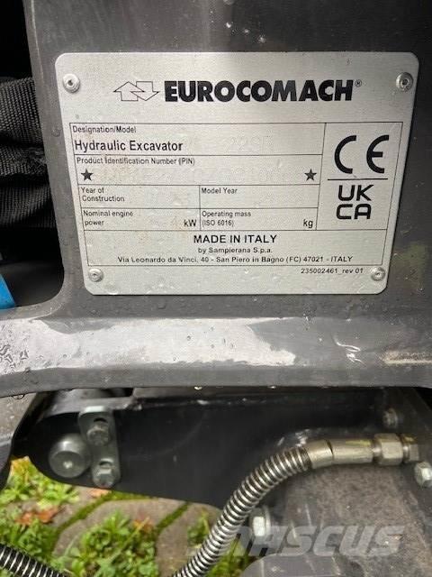 Eurocomach 22SR حفارات صغيرة أقل من 7 طن (حفارات صغيرة)