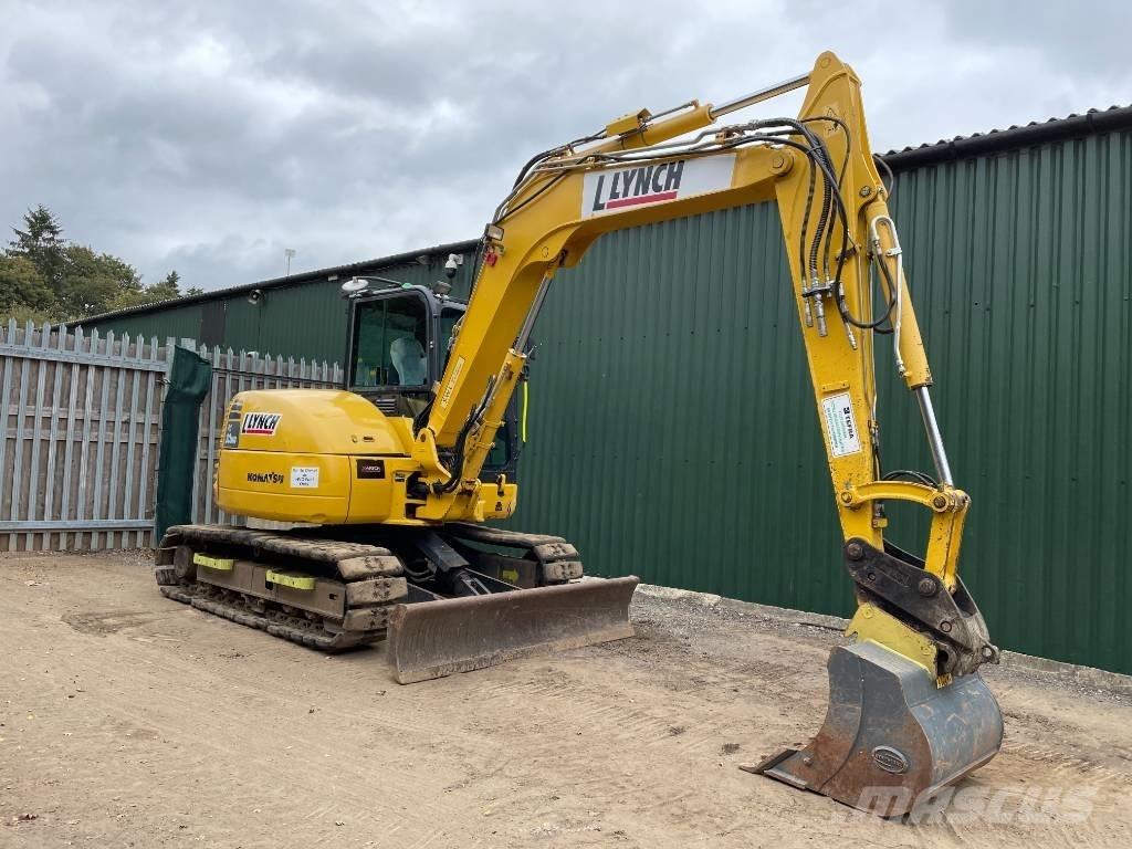 Komatsu PC 80 MR-5 حفارات صغيرة أقل من 7 طن (حفارات صغيرة)