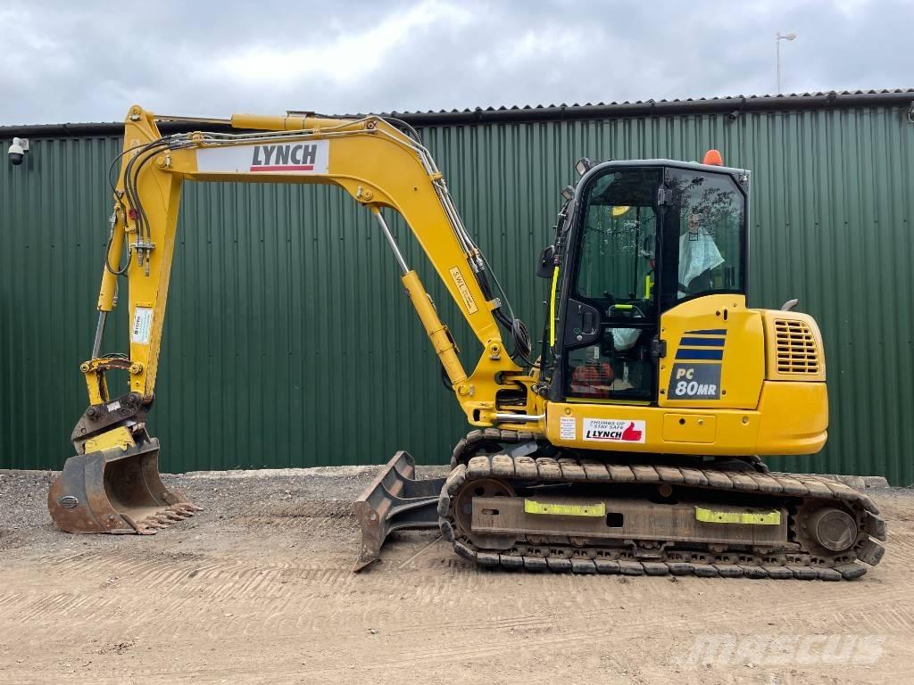 Komatsu PC 80 MR-5 حفارات صغيرة أقل من 7 طن (حفارات صغيرة)