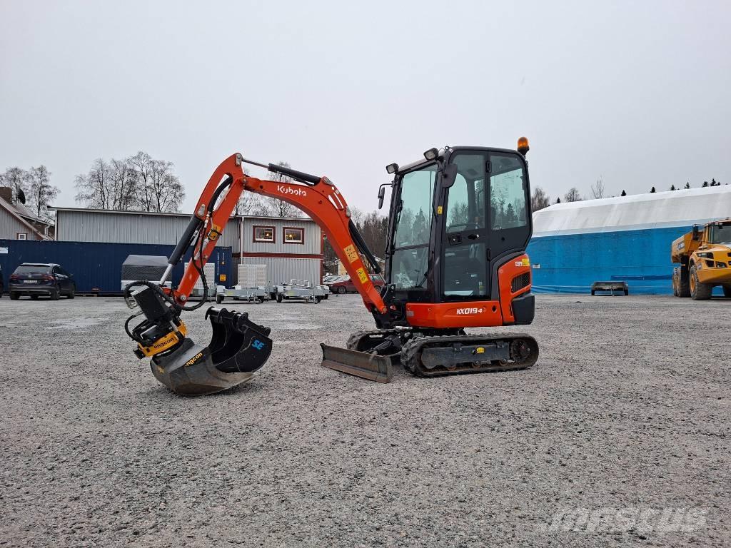 Kubota KX019-4 حفارات صغيرة أقل من 7 طن (حفارات صغيرة)