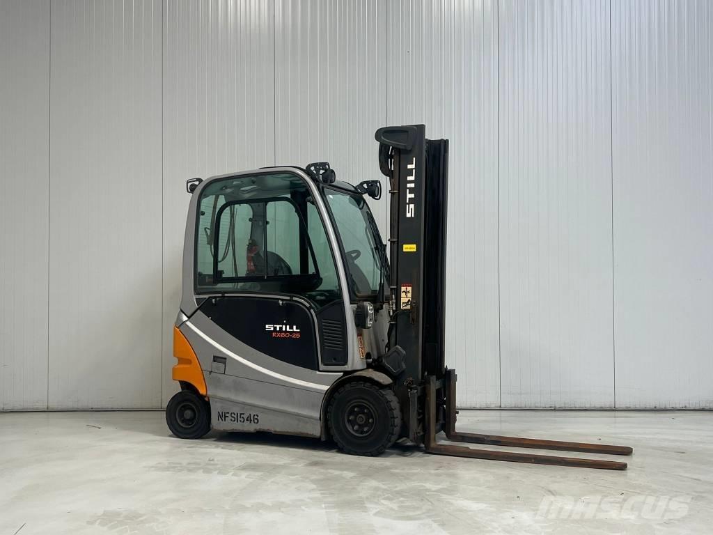 Still RX60-25 شاحنات ذات رافعات شوكية تعمل بالكهرباء