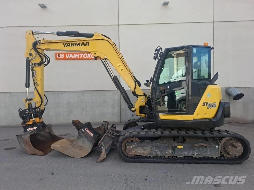 Yanmar SV 100-2A حفارات وسط 7 طن - 12 طن