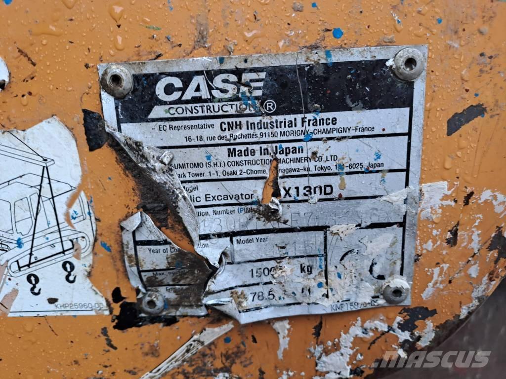 CASE CX 130 D حفارات زحافة