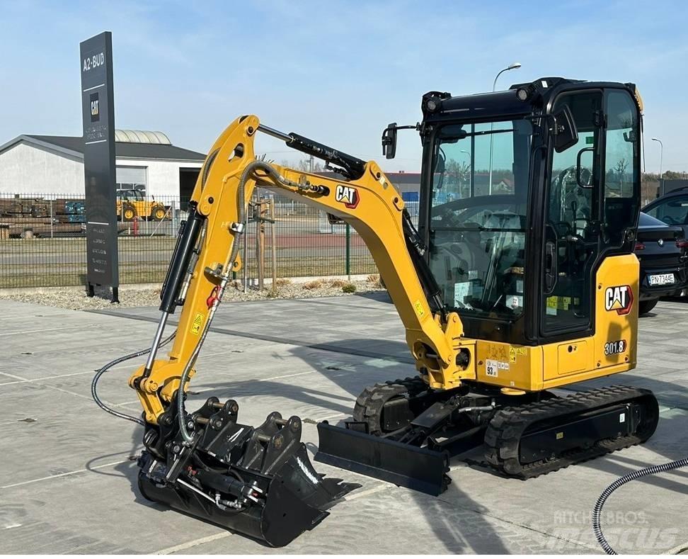 CAT 301.8 حفارات صغيرة أقل من 7 طن (حفارات صغيرة)