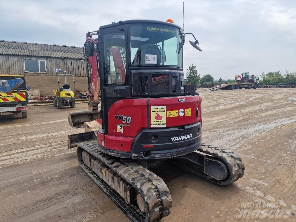 Yanmar Vio 50-5 حفارات صغيرة أقل من 7 طن (حفارات صغيرة)