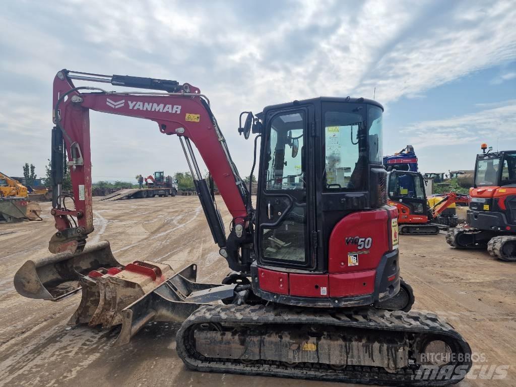 Yanmar Vio 50-5 حفارات صغيرة أقل من 7 طن (حفارات صغيرة)