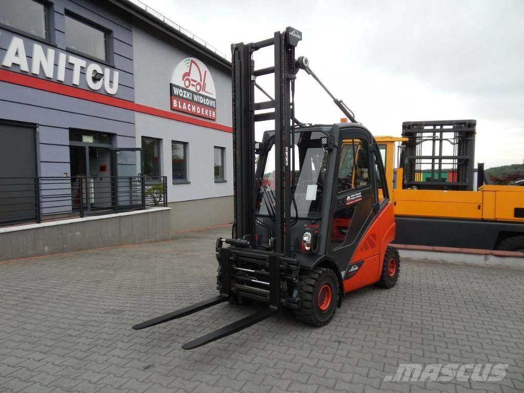 Linde H25T-02 شاحنات LPG