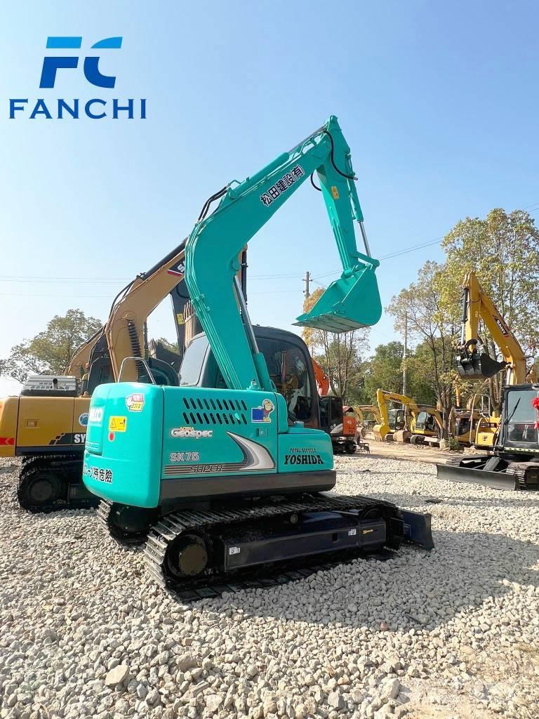 Kobelco SK 75 حفارات وسط 7 طن - 12 طن