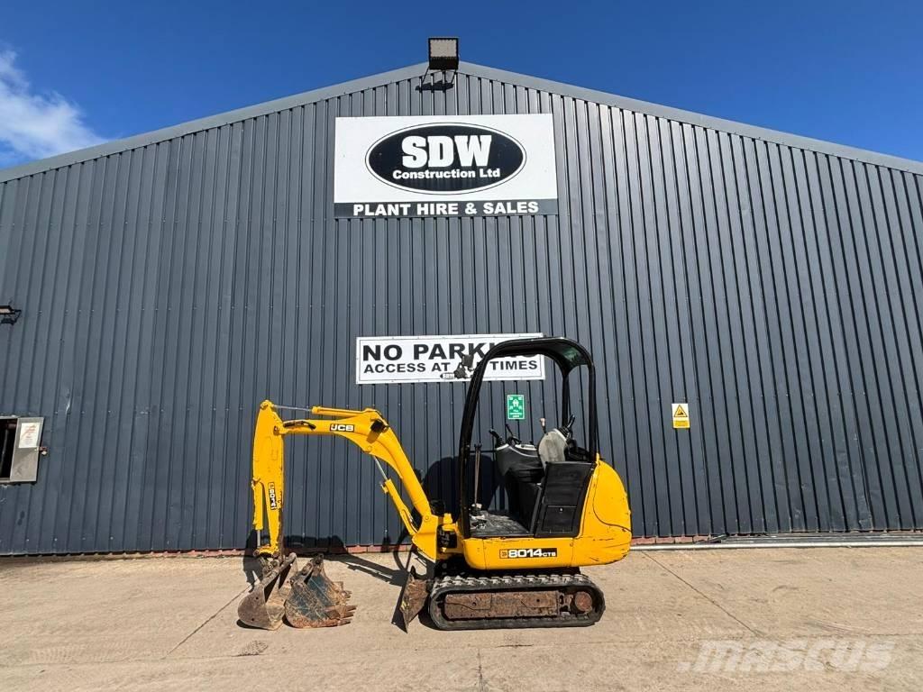 JCB 8014 CTS حفارات صغيرة أقل من 7 طن (حفارات صغيرة)