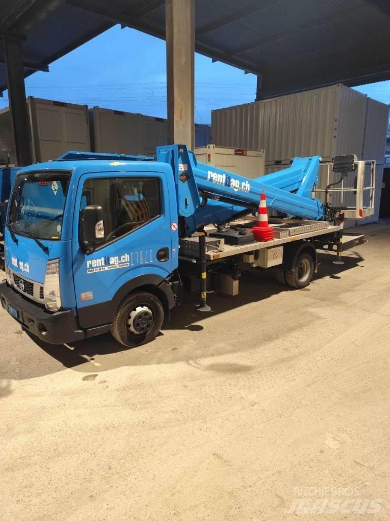 VERSALIFT VTX 240 المنصات الهوائية المثبتة على شاحنة