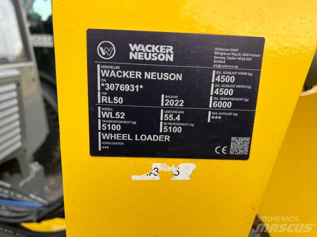 Wacker Neuson WL 52 لوادر بعجل
